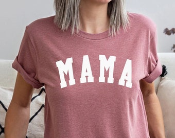 MAMA Comfort Colors Shirt, Mama Shirt, Mommy Shirt, Mom Shirt, Cute Mom Shirt, Mother's Day Gift, Mom Life Shirt,Mama Sweatshirt,Mama Tshirt
