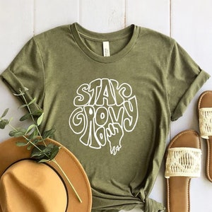 Stay Groovy Shirt, Retro Stay Groovy Shirt, Vintage Shirt, Hippie Shirt, Vintage T Shirt, Retro Clothing, Boho Shirt, Retro Hippie Shirt