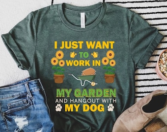 Gardening T-Shirt, Gardening Gift, Gardener TShirt, Plant Tee, Funny Gardening Shirts, Plant Shirt, Garden Birthday Present, Plant Lover Tee