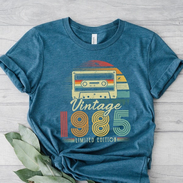 Vintage T Shirt, 39th Birthday Shirt, Vintage 1985 Shirt, 39th Birthday Gift for Women, 39th Birthday Shirt Men, Retro Shirt, Vintage Shirts