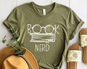 Book Nerd Shirt, Book Lover Shirt, Librarian Shirt, Reading Shirt, Bookworm Shirt, Book Shirt, Librarian Gift, Nerdy Shirt, Literature Shirt