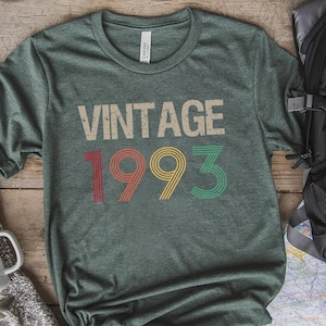 Vintage 1993 Shirt,32nd Birthday Gift For Women, 1993 Retro Shirt, 32nd Birthday Woman, 32nd Birthday Gift For Men,32nd Birthday Best Friend