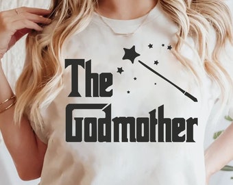 Godmother Shirt for Mothers Day Gift, Godmother Tshirt for New Godmother, Godmother Birthday T Shirt for Women, Godmother Gift Proposal