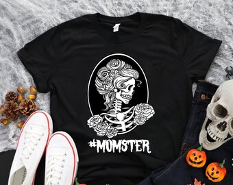 Momster Shirt, Mom Halloween Shirt, Funny Mom Shirt, Funny Halloween Shirt, Momster Sweatshirt, Mom Shirt, Halloween Shirt, Spooky Vibes