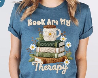 Bookworm Faux Knit Shirt, Book Lover, Bookish Outfit, Book Club Clothing, Bookworm Tee, Reading Teacher Tees, Librarian Gift, Reading shirt