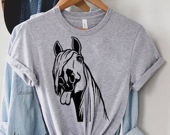 Horse Shirt, Horse Lover Gift, Horse Lover T Shirt, Gift for Women, Equestrian Shirt, Funny Horse Shirt, Horse Girl Shirt, Farm Shirt