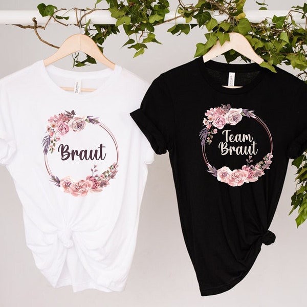 Bridal Shirt, Braut & Team Braut, Bride Team, Bride Team Shirt, Bride To Be, Bachelorette Party, Bridesmaid Tees, Wedding Gift, Bridesmaid