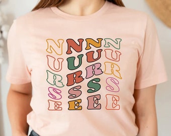 Groovy Nurse Shirt, Registered Nurse, New Future Nurse, Nurse Gift, UNISEX shirt, Student Grad, Nurse Appreciation, RN LPN, Nursing School