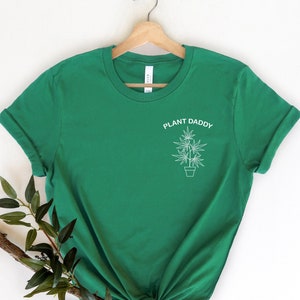 Plant Daddy Pocket Tee, Plant Dad Shirt, Plant Lover Shirt, Houseplant Shirt, Plant Shirts For Men, Plant Lovers Gift, Plant Daddy T-Shirt