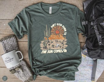 Camping Crew Shirt, Desert Shirt, Adventure Shirt, Travel Shirt, Country Sweatshirt, Gift for Campers, Camping Gift, Wanderlust Explore More