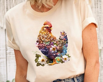 Farm Shirt, Animal Shirt, Mothers Day Gift, Chicken Girl Shirt, Farmer Dad Shirt, Chicken Sweatshirt, Chicken Tee, Farm Shirt, Chicken Lover