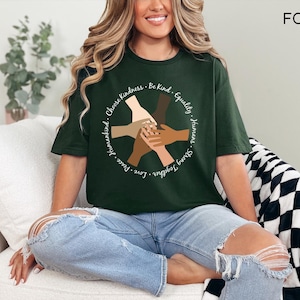 Unity Of Hands Shirt, Equality Shirt, Black Lives Matter, Human Rights Shirt, Activist Shirt, Be Kind Shirt,Social Justice Shirt,Peace Shirt