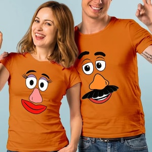 Mr Potato And Mrs Potato Head Shirt, Cute Thanksgiving Shirt, Custom Couple Shirt, Fall Family Matching Shirt, Funny Thanksgiving Tees, Fall