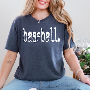Baseball Season T-shirt, Game day Baseball Shirt gifts, Women&#39;s, College Baseball Tee, Gift for Mom, Gift for Father&#39;s Day, College Game Day