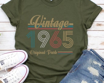 60th Birthday Shirt,Vintage 1965 Shirt, 60th Birthday Gift For Women,60th Birthday Gift For Men,60th Birthday Best Friend,60th BirthdayWoman