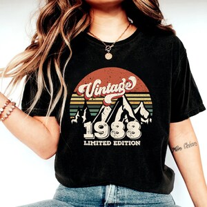 1988 Vintage Shirt, 1988 Birthday Shirt, 37th Birthday Gift, 37th Birthday Gift Shirt, 1988 Vintage Tee, 1988 Retro Shirt Classic 1988 Shirt
