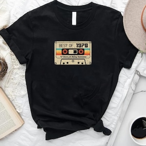 47th Birthday Shirt, 47 Years Of Being Awesome T-Shirt, 1978 Birthday Shirt, 47th Birthday Gift For Women, 47th Birthday Men Tee, 1978 Shirt