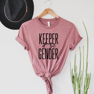 Keeper of the Gender, Gender Shirt, Gender Reveal Shirts, Gender Reveal Ideas, Gender Reveal Party Shirt, Team Boy Team Girl,Pregnancy Shirt