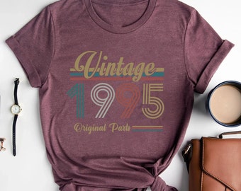 30th Birthday Shirt, Vintage 1995 Shirt,30th Birthday Gift For Women,30th Birthday Gift For Men,30th Birthday Best Friend,30th BirthdayWoman