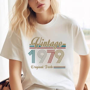 46th Birthday Shirt, Vintage 1979 Shirt,46th Birthday Gift For Women,46th Birthday Gift For Men,46th Birthday Best Friend,46th BirthdayWoman