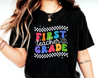 First Grade Teacher Shirt, Teacher Team, 1st Grade Teacher Shirts, 1st Grade Shirt, First Grade Crew, First Grade T-shirt, Elementary Tee