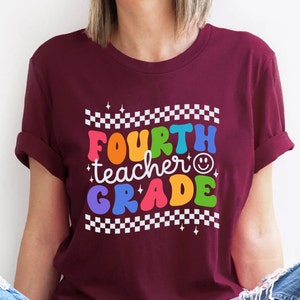 Fourth Grade Teacher Shirt, Teacher Team Shirts, 4th Grade Teacher Shirt, Elementary School, 4th Grade T-Shirt, Fourth Grade Tee,Teacher Tee