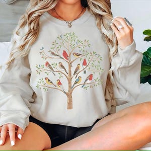 Bird Gift Sweatshirt, Bird Shirt, Bird Watching, Gift Birdwatcher Shirt, Bird Lover Shirt, Bird Nerd Shirt, Gift for Bird Lover,Bird Species