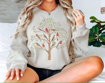 Bird Gift Sweatshirt, Bird Shirt, Bird Watching, Gift Birdwatcher Shirt, Bird Lover Shirt, Bird Nerd Shirt, Gift for Bird Lover,Bird Species
