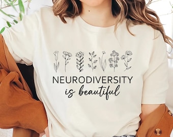 Neurodiversity Shirt, Autism Acceptance, Autism Awareness Tee, Autism Mom Shirt, Sped Teacher Shirt, Spread Kindness, Gift for Her T-shirt