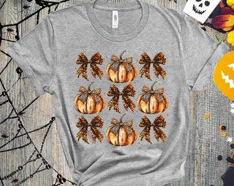 Leopard Pumpkin Shirt, Cheetah Pumpkin Shirt, Thanksgiving Shirt, Thankful Shirt, Fall Shirt, Hello Pumpkin, Family Matching Shirt