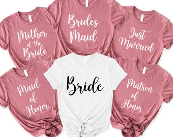 Bridesmaid Shirt, Bridesmaid Proposal, Maid of Honor Shirt, Bride Shirt, Bridesmaid Gift, Bridal Party Shirt, Bachelorette Shirts, Bride Tee
