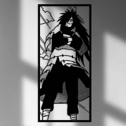 Anime Metal Wall Art Anime Wall Decor Etsy