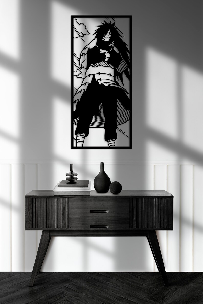 Anime Wall Decor Anime Metal Wall Art Etsy