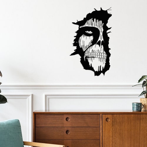 Anime Wall Decor Anime Metal Wall Art Etsy