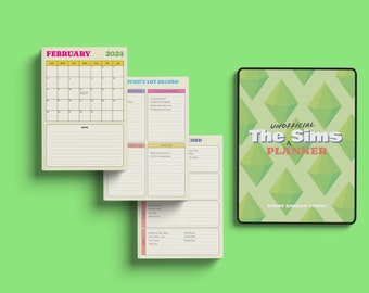 The Unofficial Sims Planner 2024
