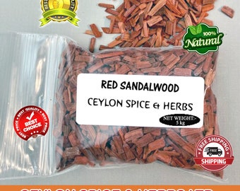 Sandalwood Chips ,Red Sandal wood, Premium Quality Aromatherapy Meditation