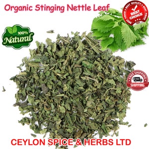 Stinging Nettle Leaf ,Utrica Dioica ,Loose Herb Tea ,100% Premium freshly made to order ,Organic 2 KG BULK