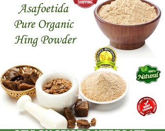 Asafoetida Powder ,100% Pure Hing Powder ,Spice, Food of the God, Ferula Asafoetida, Ground Asafoetida 1KG