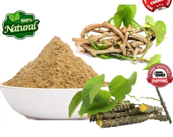 Guduchi Powder,1KG BULK Organic Giloy Powder Tinospora Cordifolia Powder Ayurveda Premium Qulity Herb, Freshly Made