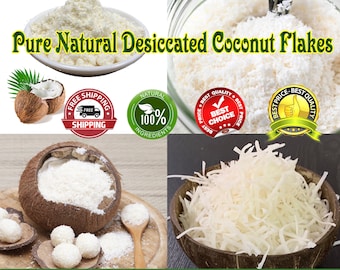 Organic Coconut ,Coconut Flakes , Chips ,Organic Coconut Flour ,Natural and 100% Pure ,Organic Desiccated Coconut ,5 KG BULK