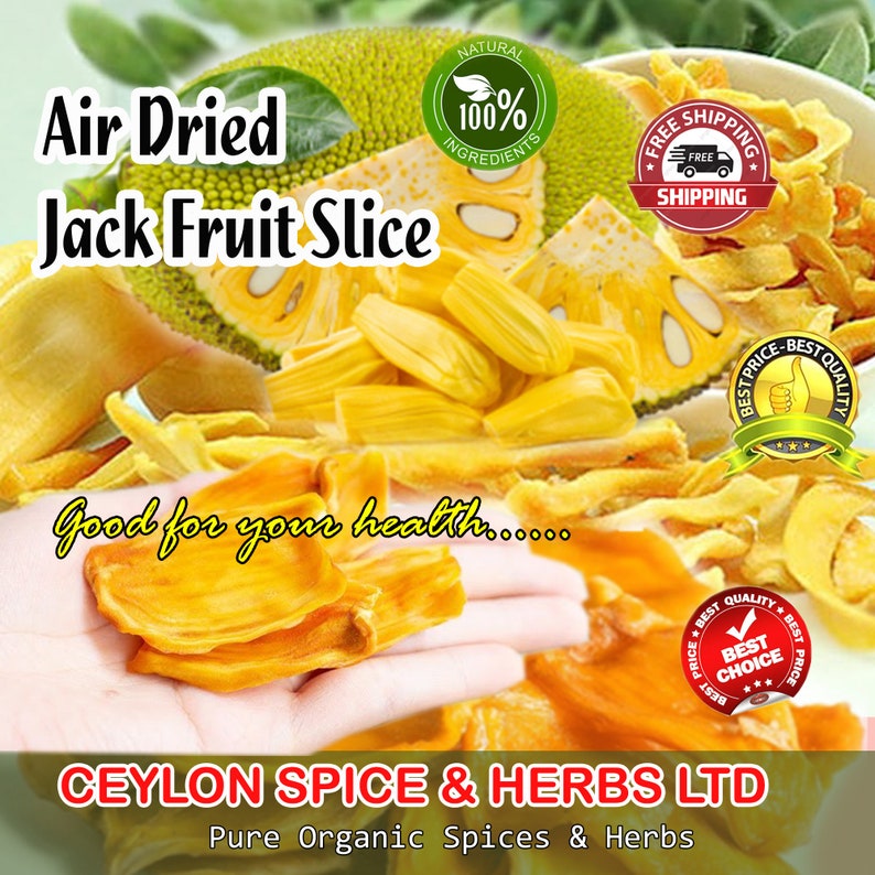 Jackfruit dehydrated Jack Fruits Strips 100 Pure Organic Etsy