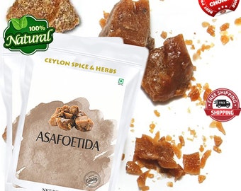 Asafoetida Whole Hing, Premium-Qualität reines Hing, Ferula AsaFoetida, perumkayam zum KochenGewürz
