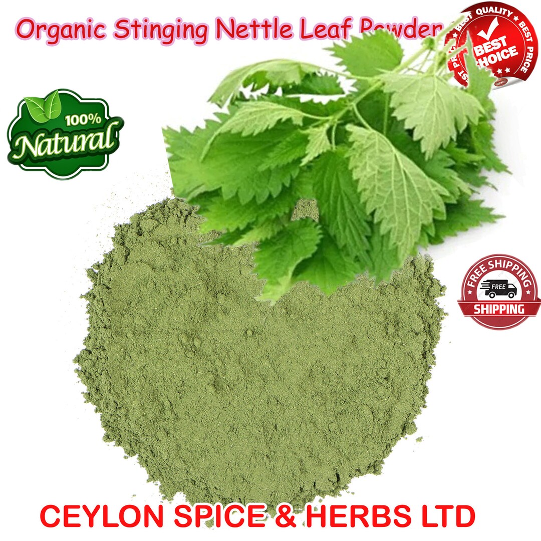 Stinging Nettle Leaf Powder , 1 KG BULK, Utrica Dioica ,loose Herb Tea