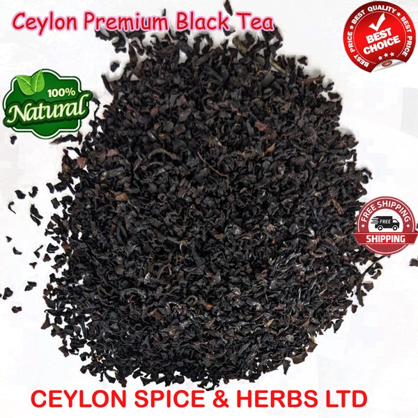 Tè nero di Ceylon, 5 KG BULK, Tè per colazione inglese di qualità premium, Fbop, Dust 1, Fannings, Bop, Bopf Tè di alta qualità fresco