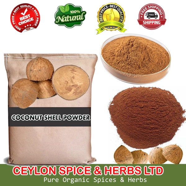 Coconut Shell Powder, Coconut Shell Powder for scrubs away dirt, soap and scrubs Pure Natural 1KG BULK