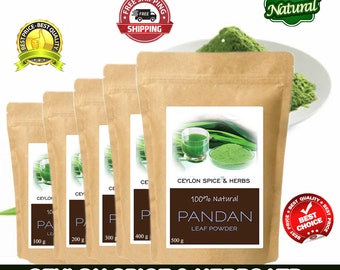 pandan leaf Powder ,2 KG Organic Pandanus 100% Natural organic Premium Qulity ,bulk Spices