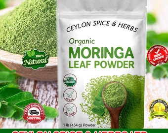 Moringa Leaf Powder ,1 KG BULK Moringa Leaf Powder, Natural Air Dried to Order ,Drumstick leaf Powder