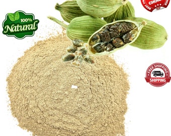 Kardamom-Pulver, gemahlenes Kardamom-Pulver, organisch, koscher, USDA-zertifiziert, roh, vegan, gentechnikfrei, Glutenfrei 5 KG Bulk