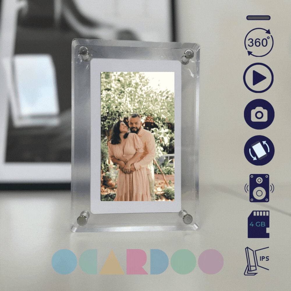 4 GB Acrylic Video Frame Picture Frame Photo Frame High Resolution
