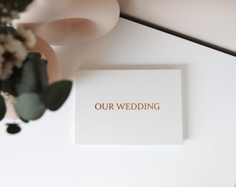 OUR WEDDING | 4GB Video Book | Wedding video book | Video Brochure | Wedding gift | Video book video | Newlyweds gift | Gift box